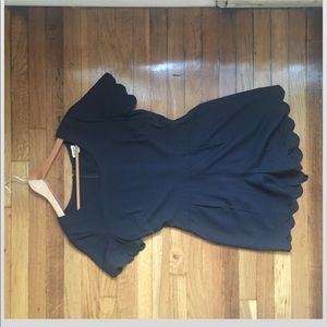 Black feminine romper/jumpsuit